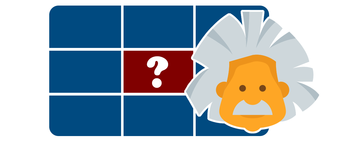 Usando operaciones matriciales para resolver el acertijo de Einstein. Parte I.