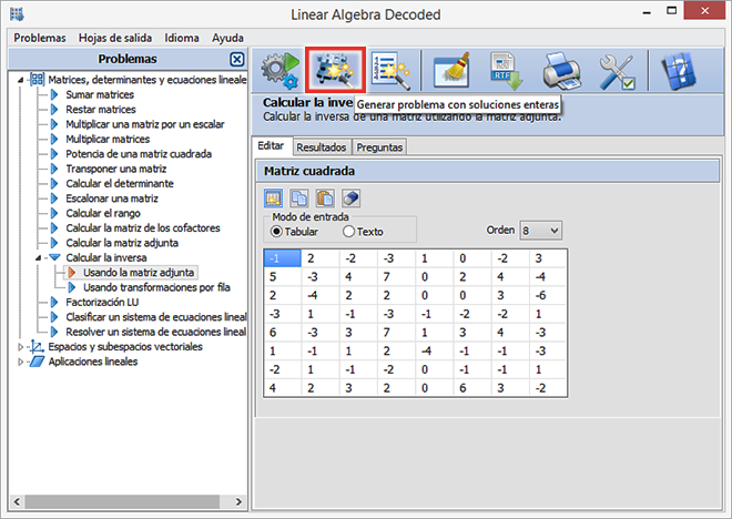 Linear Algebra Decoded - Generando matrices invertibles